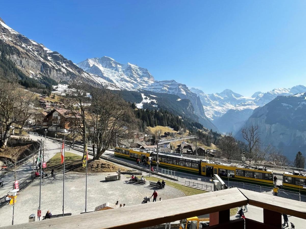 Eiger Residence Wengen Buitenkant foto